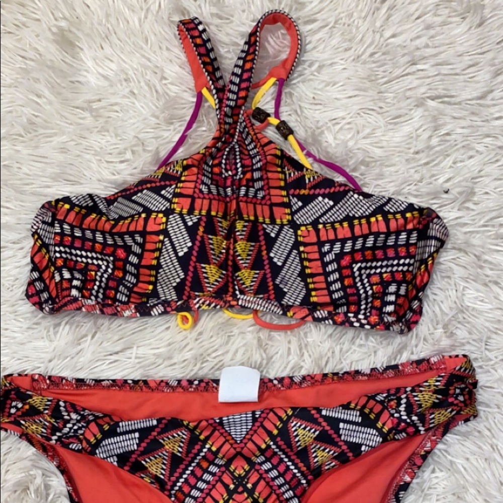 Becca by Rebecca virtue criss cross bikini